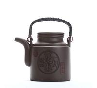 MEIZHITU Service de table - Service à thé - Service à thé chinois fait à la main - Théière en argile violette saine (1 théière)