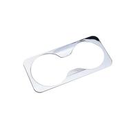 MEIZIYU Autocollant de couverture de panneau de tasse d'eau, Convient for KIA, Sportage R 2012-2015, accessoires de décoration de garniture avant de voiture Cache porte-gobelet décoratif pour console