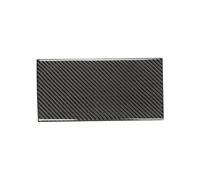 MEIZIYU Autocollant décoratif de couvercle de tasse d'eau de contrôle central de voiture, Convient for Mazda, 3 AXELA 2020-2023 R accessoires d'intérieur automobile en fibre de carbone Cache porte-gob