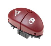 MEIZIYU Bouton de commutation de lumière dangereuse, accessoire automobile, avertissement de danger, clignotant, adapté for Peugeot 206 207 citroën C2 6554L0 6554.L0 interrupteur des feux de détresse