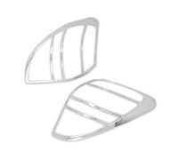 MEIZIYU Garniture de couvercle de feu arrière de voiture adaptée à Toyota RAV4 RAV 4 2009 2010 2011, feux arrière chromés, garniture de lunette de feu arrière, accessoires extérieurs Cadre de garnitur
