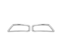 MEIZIYU Garniture de feux antibrouillard arrière for Peugeot 3008 2013-2015 Accessoires ABS Chrome Autocollants de voiture Couverture Cadre de feu antibrouillard Cadre de garniture de phare antibrouil