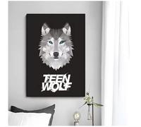 MEIZONGHUOJI Poster De La Série Télévisée Culte Teen Wolf Décoration Murale Pour Café Bureau Bar Ou Maison 50 * 70 Cm Sans Cadre