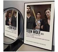 MEIZONGHUOJI Poster De La Série Télévisée Culte Teen Wolf Décoration Murale Pour Café Bureau Bar Ou Maison 50 * 70 Cm Sans Cadre