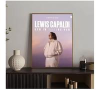 MEIZONGHUOJI Poster De Lewis Capaldi Pochette D'Album Pour Décoration Murale (Tableau Sur Toile) 50 * 70 Cm Sans Cadre