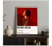 MEIZONGHUOJI Poster De Lewis Capaldi Pochette D'Album Pour Décoration Murale (Tableau Sur Toile) 50 * 70 Cm Sans Cadre