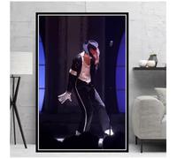 MEIZONGHUOJI Poster De Michael Jackson Pochettes De Chansons Musique Rap Décoration Murale Pour Salon 50 * 70 Cm Sans Cadre