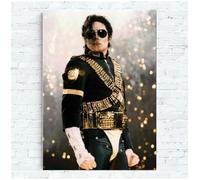 MEIZONGHUOJI Poster De Michael Jackson Pochettes De Chansons Musique Rap Décoration Murale Pour Salon 50 * 70 Cm Sans Cadre