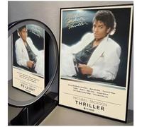MEIZONGHUOJI Poster De Michael Jackson Pochettes De Chansons Musique Rap Décoration Murale Pour Salon 50 * 70 Cm Sans Cadre