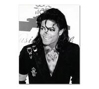 MEIZONGHUOJI Poster De Michael Jackson Pochettes De Chansons Musique Rap Décoration Murale Pour Salon 50 * 70 Cm Sans Cadre