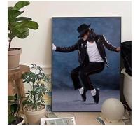 MEIZONGHUOJI Poster De Michael Jackson Pochettes De Chansons Musique Rap Décoration Murale Pour Salon 50 * 70 Cm Sans Cadre