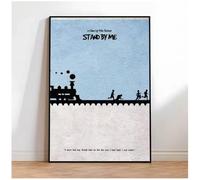 MEIZONGHUOJI Poster Du Film Stand By Me Décoration Murale Pour Café Bar Ou Salle De Réception 50 * 70 Cm Sans Cadre