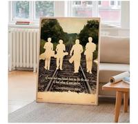 MEIZONGHUOJI Poster Du Film Stand By Me Décoration Murale Pour Café Bar Ou Salle De Réception 50 * 70 Cm Sans Cadre
