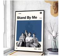 MEIZONGHUOJI Poster Du Film Stand By Me Décoration Murale Pour Café Bar Ou Salle De Réception 50 * 70 Cm Sans Cadre