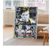 MEIZONGHUOJI Poster Du Film Stand By Me Décoration Murale Pour Café Bar Ou Salle De Réception 50 * 70 Cm Sans Cadre