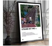 MEIZONGHUOJI Poster Du Film Stand By Me Décoration Murale Pour Café Bar Ou Salle De Réception 50 * 70 Cm Sans Cadre