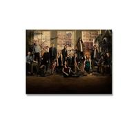 MEIZONGHUOJI Poster Et Tableaux Décoratifs De La Série Télévisée Culte Lost Pour La Chambre Ou Le Salon 50 * 70 Cm Sans Cadre