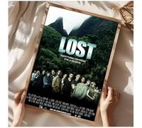 MEIZONGHUOJI Poster Et Tableaux Décoratifs De La Série Télévisée Culte Lost Pour La Chambre Ou Le Salon 50 * 70 Cm Sans Cadre
