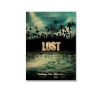 MEIZONGHUOJI Poster Et Tableaux Décoratifs De La Série Télévisée Culte Lost Pour La Chambre Ou Le Salon 50 * 70 Cm Sans Cadre