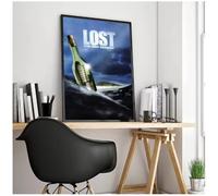 MEIZONGHUOJI Poster Et Tableaux Décoratifs De La Série Télévisée Culte Lost Pour La Chambre Ou Le Salon 50 * 70 Cm Sans Cadre