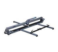 Meizuishi Coupe-carreaux Manuel 120cm - Guidage Laser, Châssis en Alliage Renforcé & Commande Magnétique - Coupe Carrelage/Pierre 15mm Max, Base Étroite avec Roues Escamotables