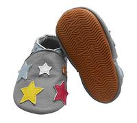 Mejale bébé garçon Fille Chaussures Caoutchouc et Semelle Souple Infantile Enfant en Bas âge Rampant Mocassins en Cuir Marche Anti-dérapant Nouveau-né Mini Enfants