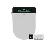 MEJE 001U-Abbatant WC japonaise électronique - avec bidet intégré et télécommande - sèche-linge à air chaud - siège chauffant(220V)