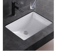 MEJE 202F-1 vasque salle de bain - céramique 53.09 cm - rectangulaire - blanc