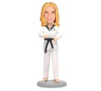 MEJELE Figurines personnalisées de taekwondo pour les amateurs d'arts martiaux, kung fu pour les amateurs d'arts martiaux, célébrez l'esprit du judo