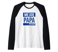 Mejor Papá Siempre El Salvador Dad Manche Raglan