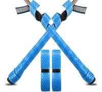 Mekalero Bande antidérapante pour batte de baseball en polyuréthane absorbant la transpiration et le tennis pour améliorer la traction et le confort