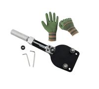 Mekalero Dispositif de coupe robuste qui s'adapte à la plupart des tailles de 7,5 cm, comprend des gants, un cutter robuste