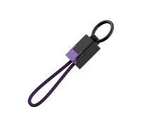 Mekalero Élégant cordon de charge tissé PD240W de type C avec coque de rangement de protection et câble de données USB C compatible avec charge rapide
