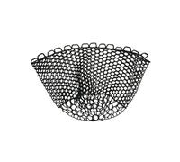 Mekalero Filet de pêche léger pliable en silicone pour épuisette de rechange portable