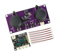 Mekalero Hobby Ensemble de carte de commande robot avec télécommande 2,4 G, module de vitesse 8 canaux, circuit imprimé récepteur et câbles de câblage pour projets de petits véhicules