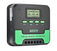 Mekalero Intellligent MPPT Solar Power Manager Écran LED 99 % d'efficacité de suivi pour batterie à cycle profond 12 V 24 V