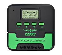 Mekalero Intellligent MPPT Solar Power Manager Écran LED 99 % d'efficacité de suivi pour batterie à cycle profond 12 V 24 V