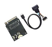 Mekalero PCBs 2230 PCIE vers SFF8612 8611 Interfaces Carte Stable Transmission de signaux pour PCB professionnels informatiques Adaptateurs de disque dur