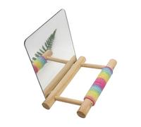 Mekalero Perchoir à oiseaux - Support molaire pour perroquets - Fournitures de conure - Grattoirs pour petits perroquets