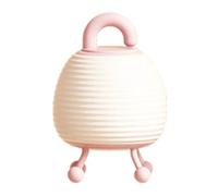 Mekalero Petite lampe de bureau portable avec poignée, 3 niveaux de luminosité, veilleuse rechargeable, décoration d'intérieur, petit bureau portable avec poignée