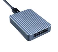 Mekalero Plug and Play Adaptateur de carte CFE Type B USB 3.1 avec ventilateur de refroidissement actif pour transfert de médias haute résolution Lecteur de cartes CFe professionnel