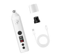 Mekalero Quiet Operations Appareil USB de soin des griffes pour animaux de compagnie avec faible bruit pour la coupe quotidienne et le toilettage Outil essentiel de toilettage pour animaux de