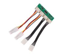 Mekalero Simulateur de ventilateur carré 4 en 1 12 V 4 broches spécial pour simulateurs de gestion d'accessoires S21 S19K Spoofer Dummer