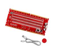 Mekalero Testeur de module de mémoire TC07 DDR5 fiable - Réponse rapide pour une détection précise des pannes - Outil de diagnostic de mémoire