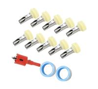 Mekalero Tétine d'eau automatique pour cochons, outil de potable, distributeur d'eau à commutation tactile pour chèvre, bétail, cheval, porcelet, arrosage efficace du bétail