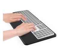MEKASS Repose-poignet pour clavier - Soulage la douleur au poignet - Pour le bureau et la saisie - Compatible avec clavier numérique sans fil Magic Keyboard 2 avec pavé numérique et clavier magique