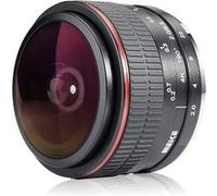 Meke Meike Ultra grand-angle 6,5 mm f/2.0 Circular Fisheye objectif pour Fujifilm sans miroir APS-C Caméras G