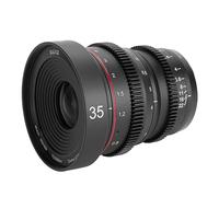 MEKE Mini objectif Cine 4K avec grande ouverture T2.2 de 35 mm, avec grande ouverture, mise au point manuelle, faible distorsion, pour appareils photo Micro Four Thirds M43 MFT, compatible avec les