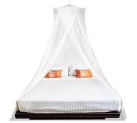 MEKKAPRO Moustiquaire de Lit Extra-Large, Deux Ouvertures Fermables - Moustiquaire de lit 2 Places, Simple ou de Bébé - Moustiquaire Ciel De Lit, d'Intérieur & Extérieur, avec Sac de Transport