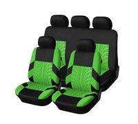 MeKnMoney Housse de siège de Voiture pour Dacia Dokker/Duster/Duster Van/Jogger Extreme/Lodgy 2000-2025, Siege Protections Nonslip Auto Interieur Accessoires,H/Green/